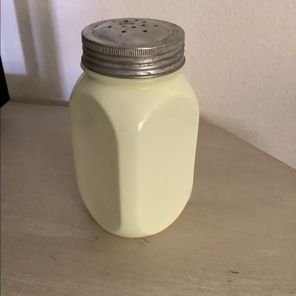 Jadite Salt Shaker.